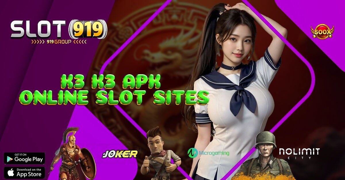 K3K3 APK JUDI SLOT ONLINE DITANGKAP