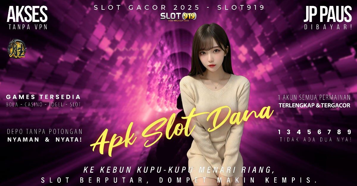 Link Slot Gacor Malam Ini 2025 Situs Slot Daftar Pakai Dana