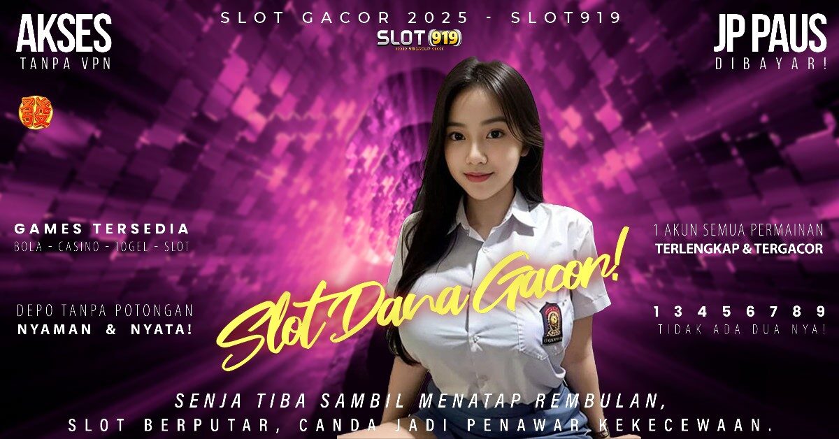 Bandar Togel Dan Slot Gacor Slot Pakai Dana Gacor