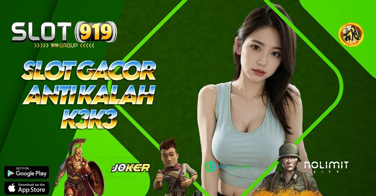 SITUS JUDI SLOT ONLINE JACKPOT TERBESAR K3 K3